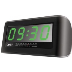 Radio Reloj Despertador Digital COBY CR-A108 AM/FM Jumbo
