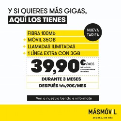 MASMOVIL Distribuidor Autorizado en Málaga (Tienda MasMovil en Malaga)