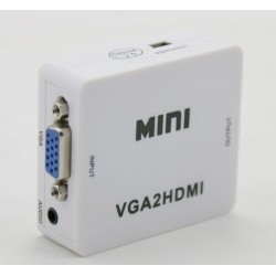 Convertidor VGA+Audio a HDMI